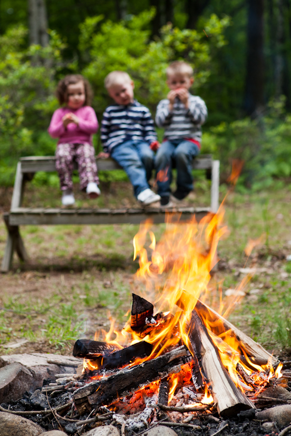 The campfire